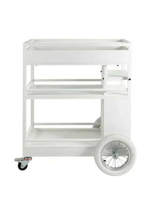 Mambo Del Mar All Weather Drinks Trolley in a White Painted Finish MAM-02-DTR-W
