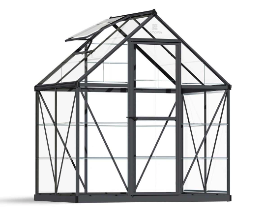 Harmony 6 ft. x 4 ft. Greenhouse Kit - Clear Panels