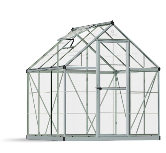 Harmony 6 ft. x 6 ft. Greenhouse Kit - Clear Panels