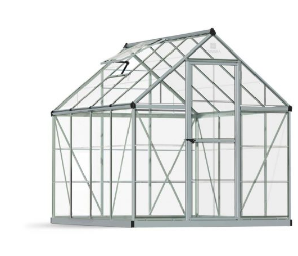 Harmony 6 ft. x 8 ft. Greenhouse Kit - Clear Panels