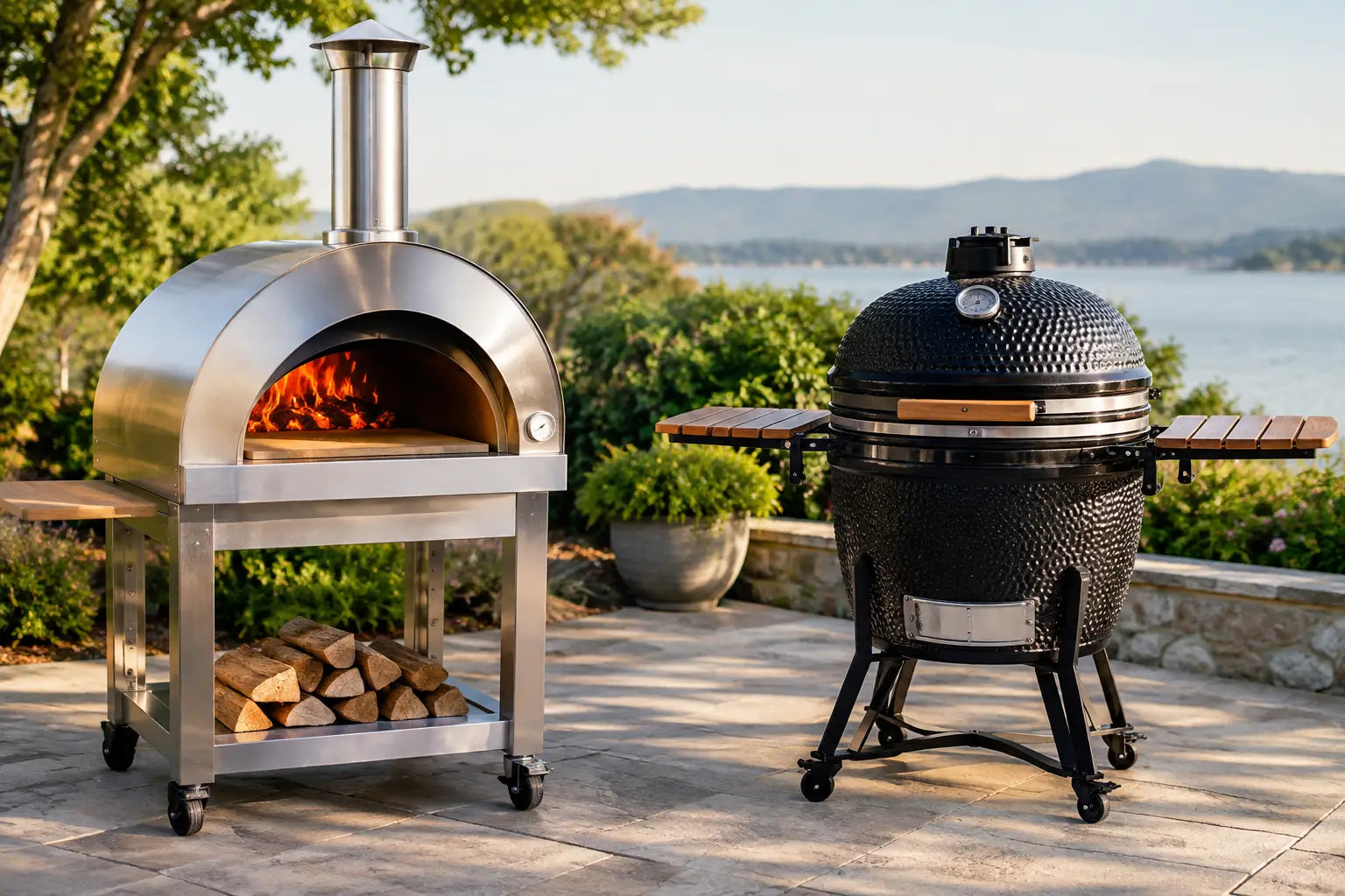 Pizza Oven vs Kamado Grill - Which Is Best?