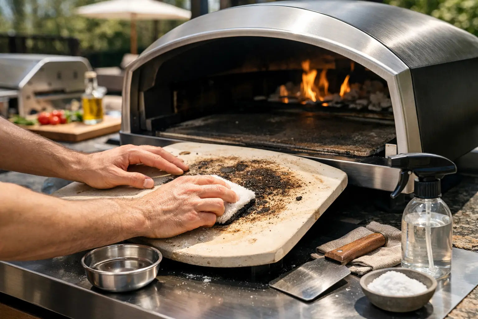 How to Clean Pizza Oven Stone Properly