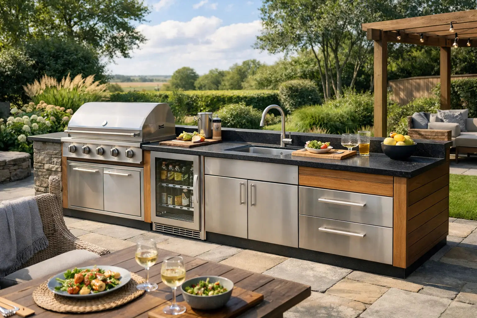 Best Weatherproof Garden Furniture for UK Gardens
