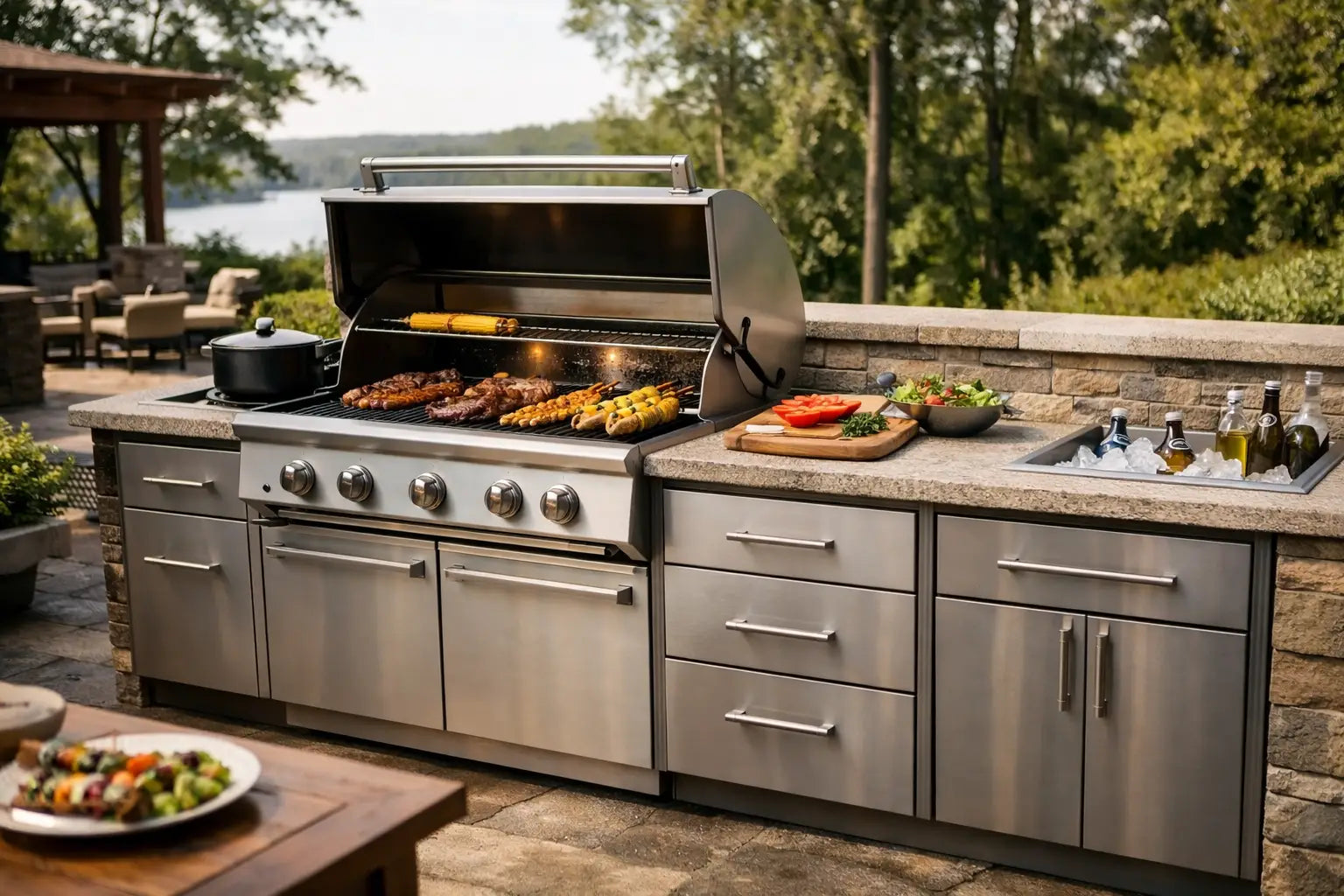 Outdoor Kitchen Grill Cabinets That Last