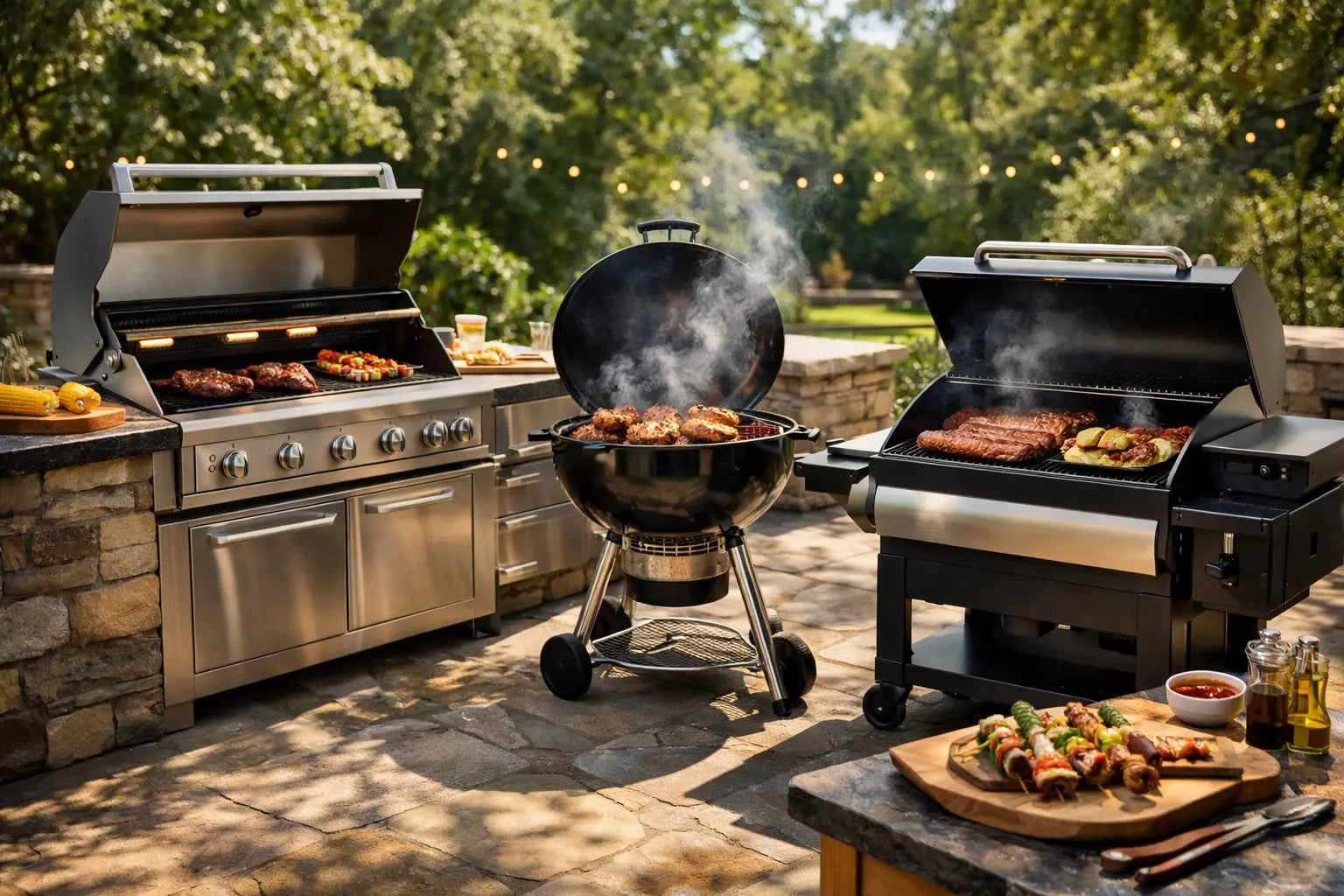 Barbecue Grills: Which Type Suits You?