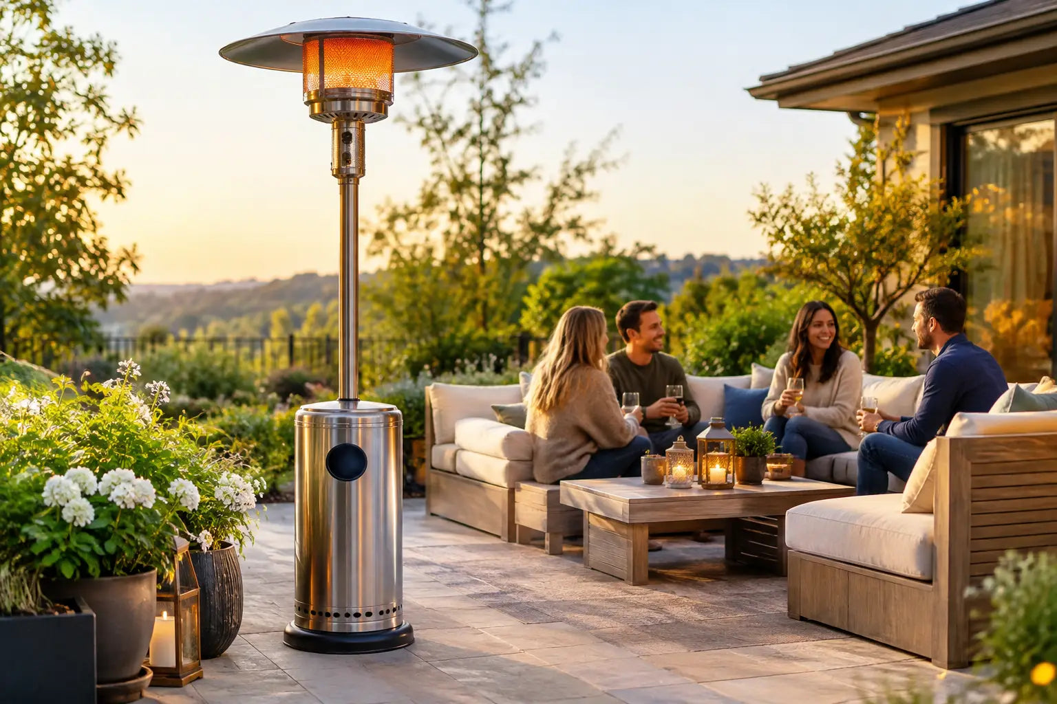 Patio Heater Safety for Confident Garden Hosting