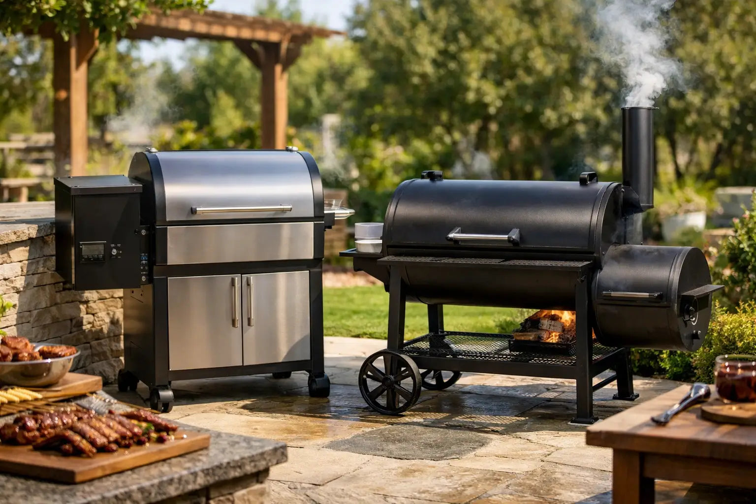Pellet Smoker Versus Offset Smoker Compared