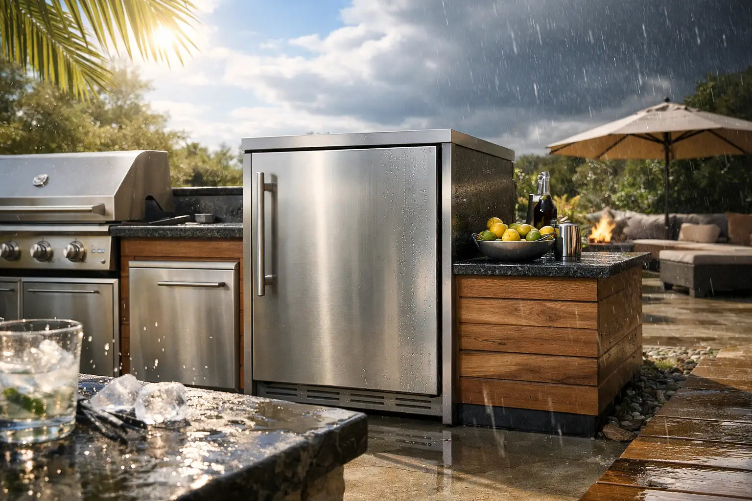 Are Outdoor Fridges Weatherproof? What to Check