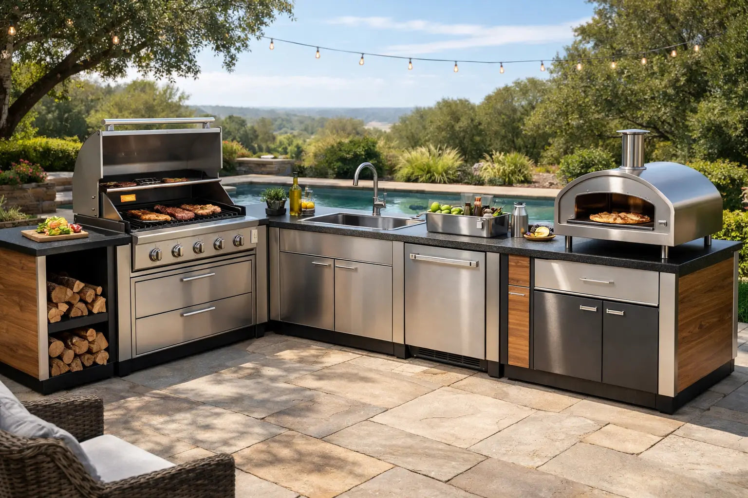 Modular Outdoor Kitchen Components That Work
