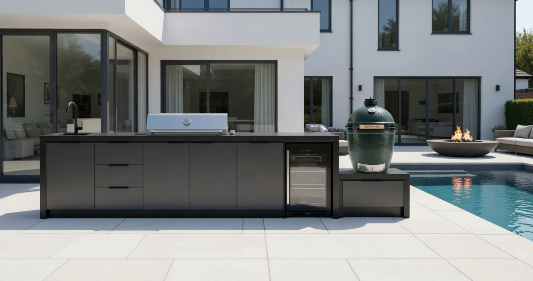 Cabinex Premium Outdoor Kitchen is a luxurious way to style your Garden or patio space