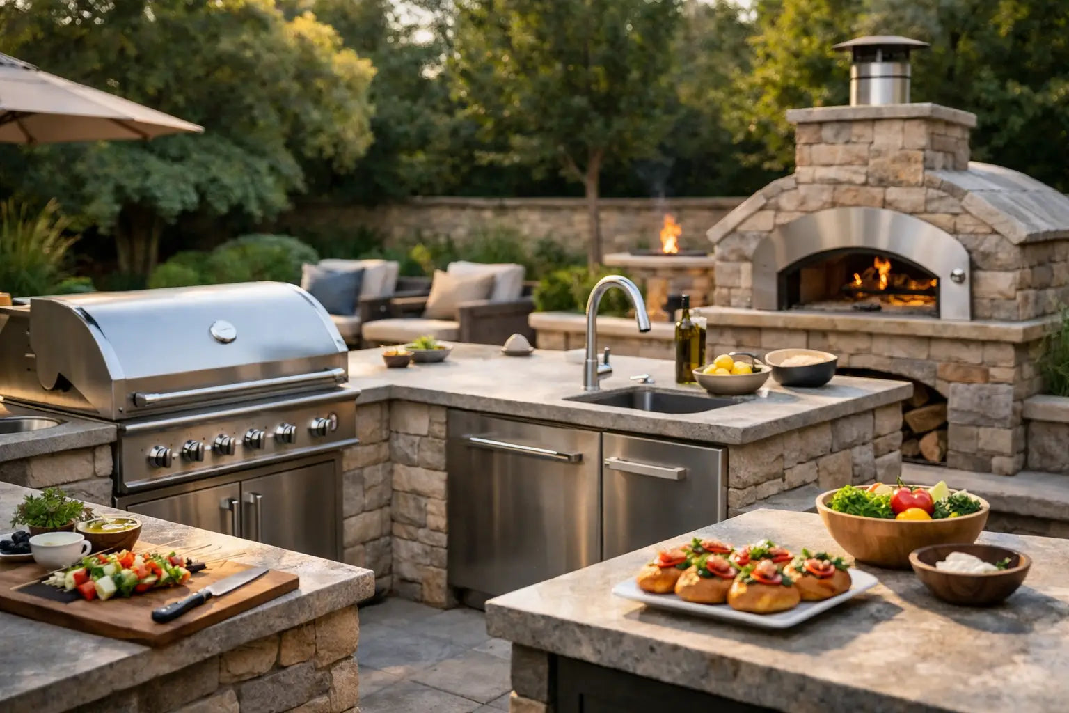 How to Design an Outdoor Kitchen Properly