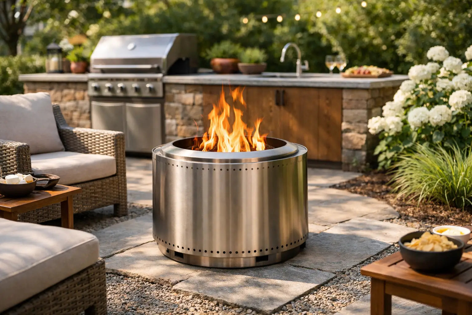 Are Smokeless Firepits Worth the Garden Space?