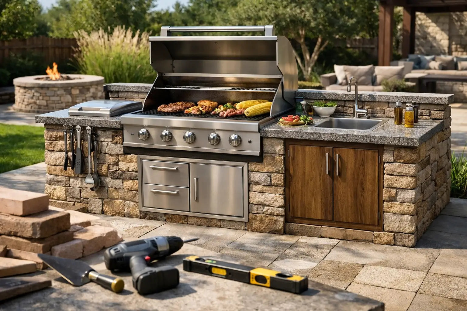How to Install a Built In BBQ Properly