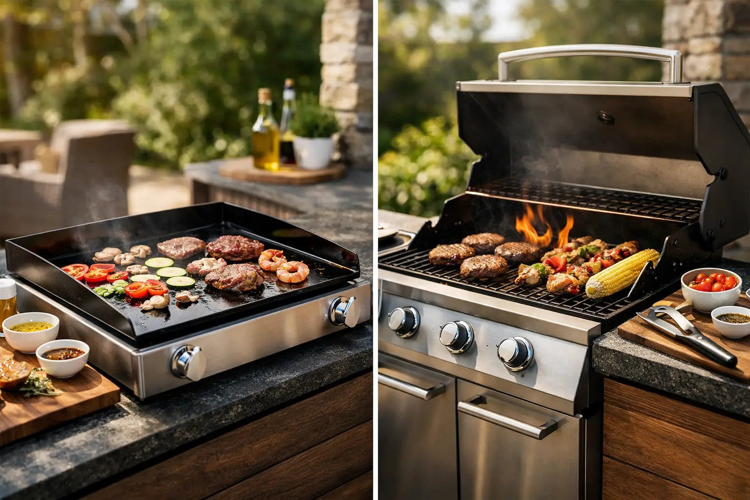 Plancha vs BBQ Grill: Which Should You Buy?