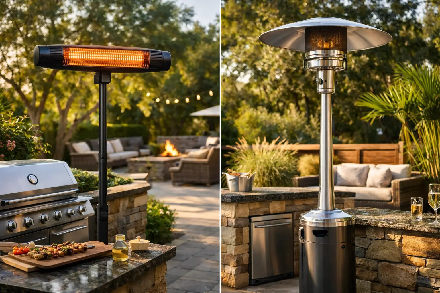 Electric Patio Heater vs Gas - Which Suits You?
