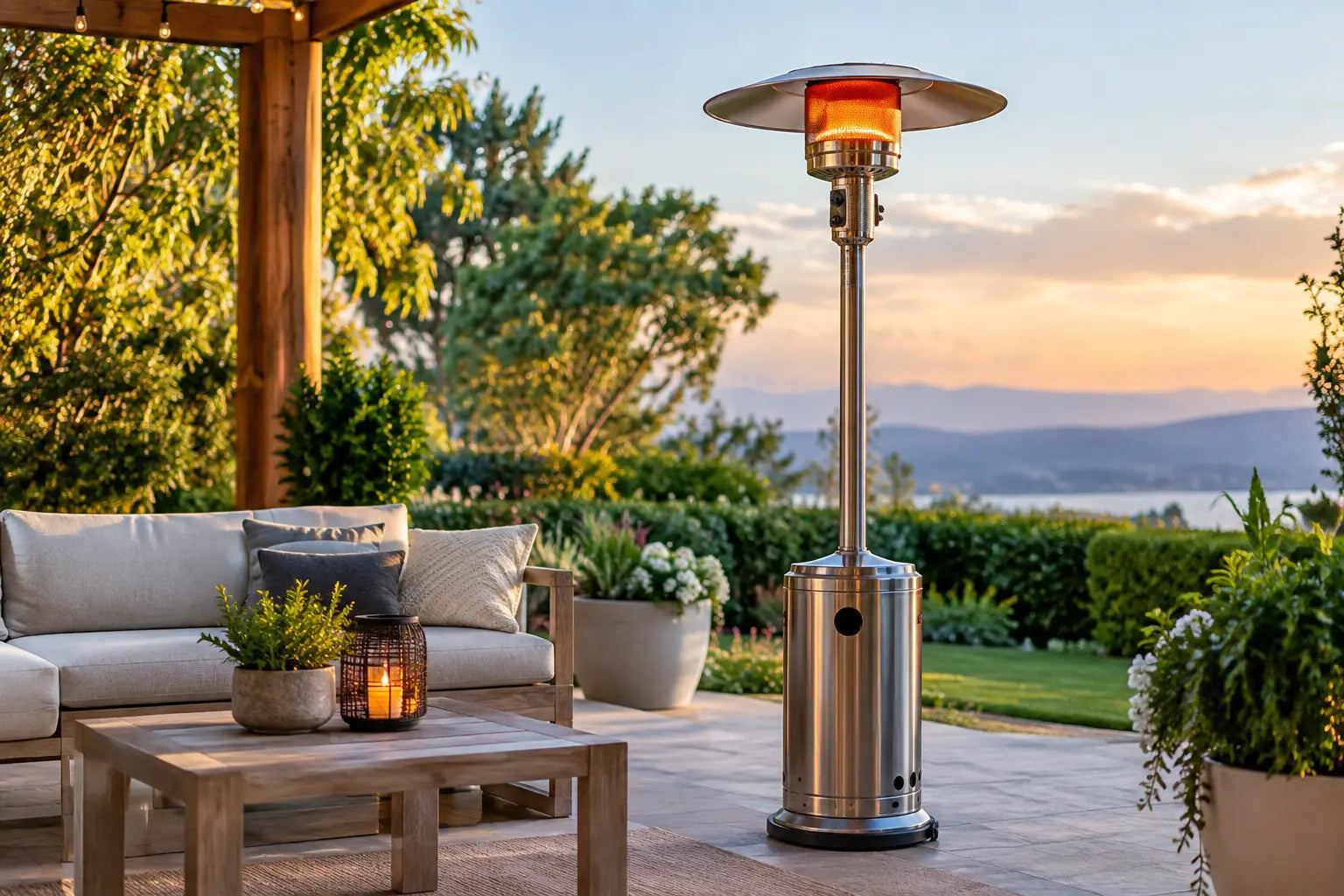 Patio Heaters for Year-Round Garden Living