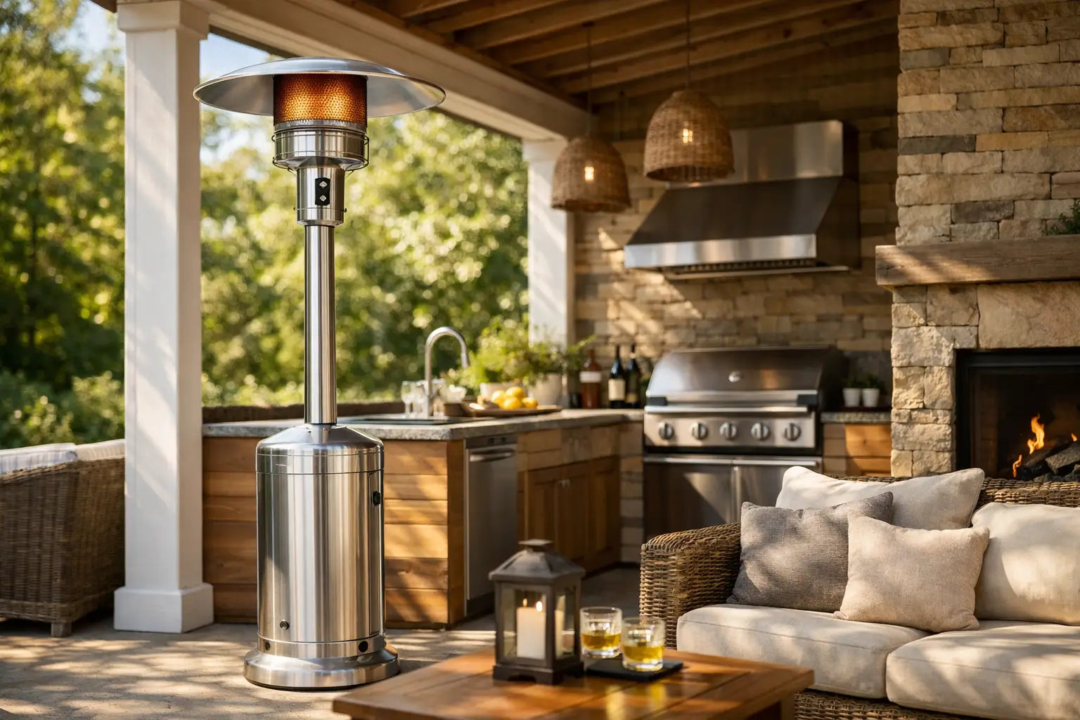 Best Patio Heater for Covered Porch Use
