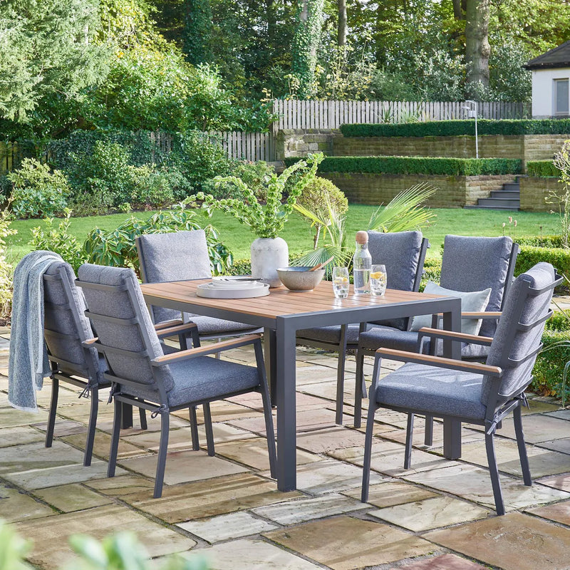 Norfolk Leisure Easton 6 Seater Dining Set
