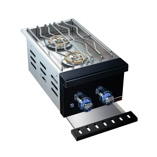 Whistler Grills Burford Side Burner 5 Black Plus Cover