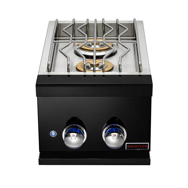 Whistler Grills Burford Side Burner 5 Black Plus Cover