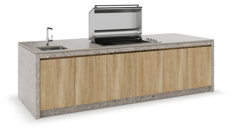 Formilia Outdoor Kitchens – Amalfi Natural | 3.2M x1.2M