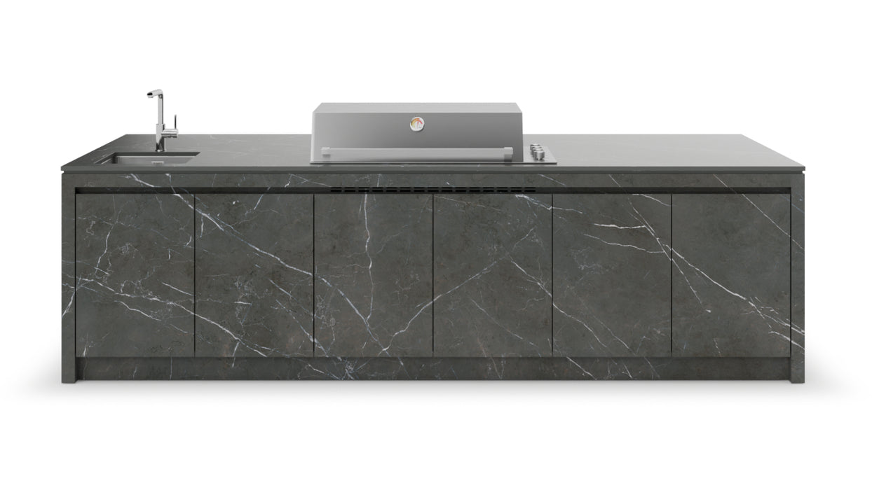 Formilia Outdoor Kitchens – Amalfi Gray Grafite | 3.2M x1.2M