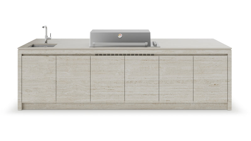 Formilia Outdoor Kitchens – Amalfi Marmorio | 3.2M x1.2M