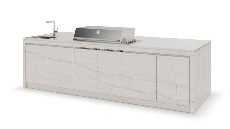 Formilia Outdoor Kitchens – Amalfi Mont Blanc | 3.2M x1.2M