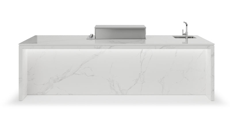 Formilia Outdoor Kitchens – Amalfi Natural white | 3.2M x1.2M