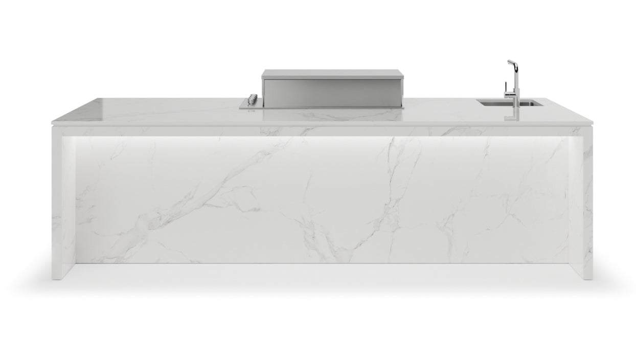 Formilia Outdoor Kitchens – Amalfi Natural white | 3.2M x1.2M