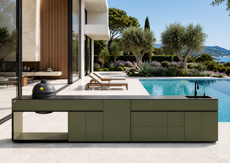 Grillionaire Moss Grade III Outdoor Kitchen