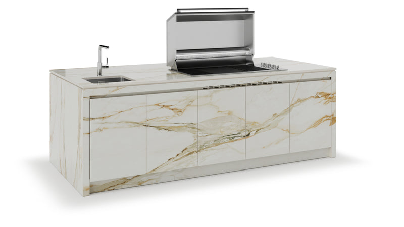 Formilia Outdoor Kitchens – Capri Antique White | 2.7M x1.2M