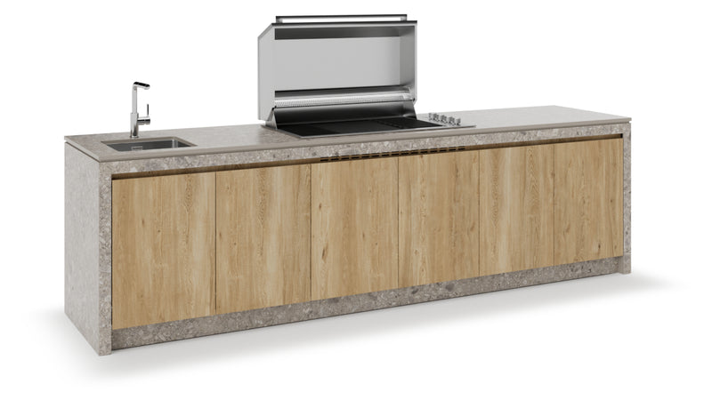 Formilia Outdoor Kitchens –  Portofino Natural | 3.2M x 75cm