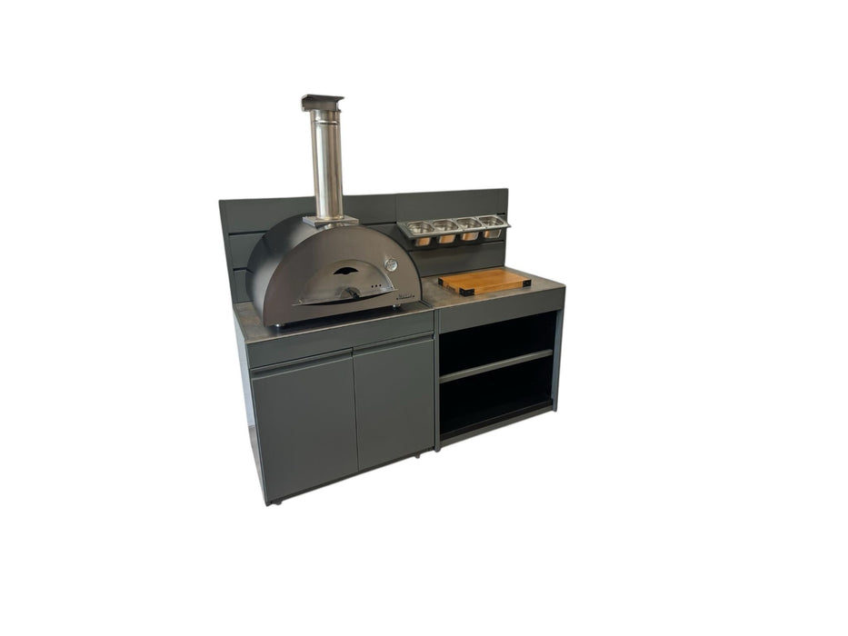 Vision Outdoor Double Door Pizza Ovens Station