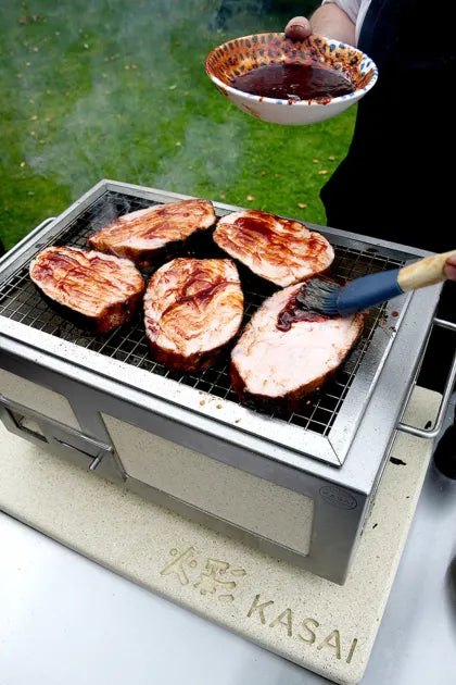 Little Kasai Konro Grill with Stainless Steel Frame V2