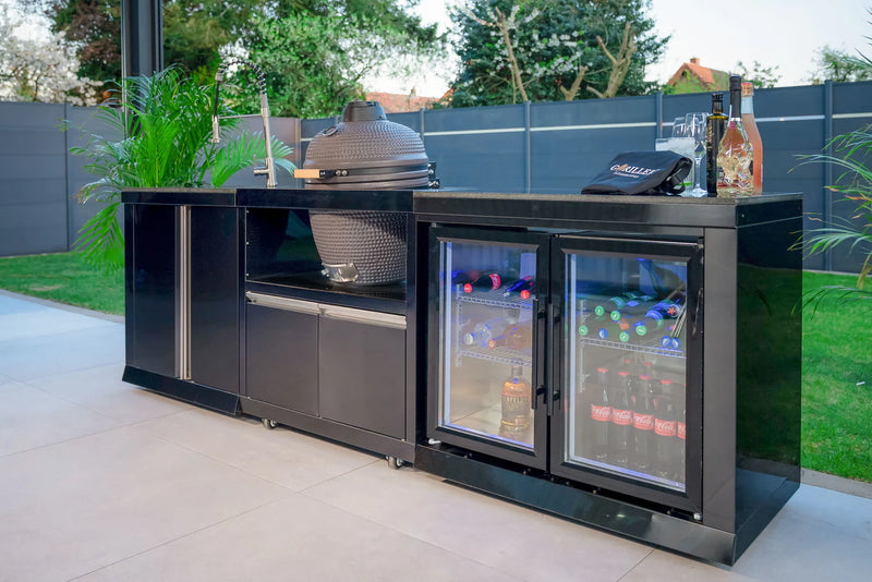 Goriller Outdoor Kitchen | Kamado, Sink & Fridge | 2.8m