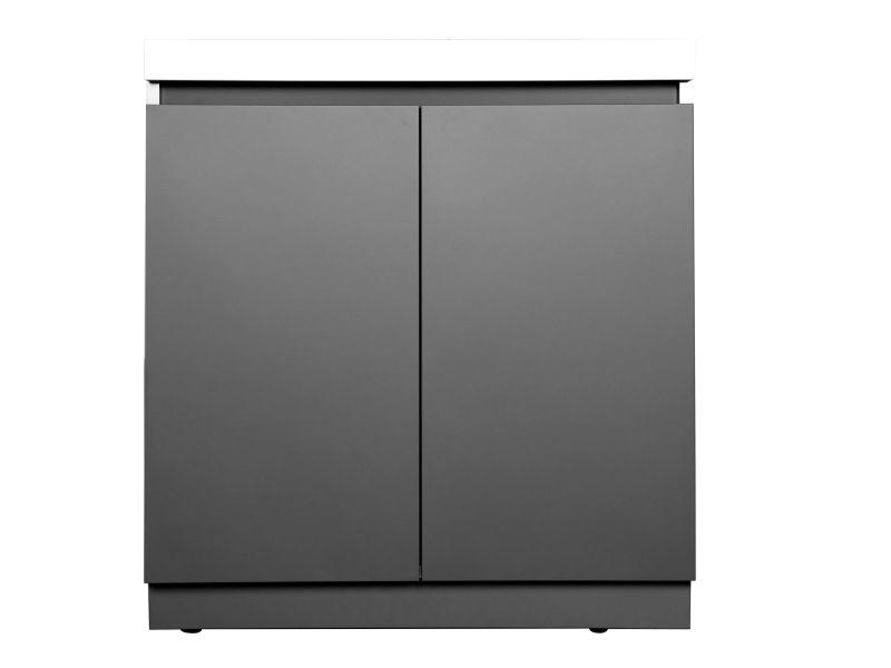 Whistler Fairford Outdoor Kitchen with Burford 5-Burner BBQ and side burner | 1.6M X 4.2M x 1.6 Full-Length