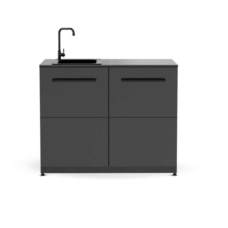 Cozze Elements Outdoor Kitchen Paired with Cozze® Combo 900