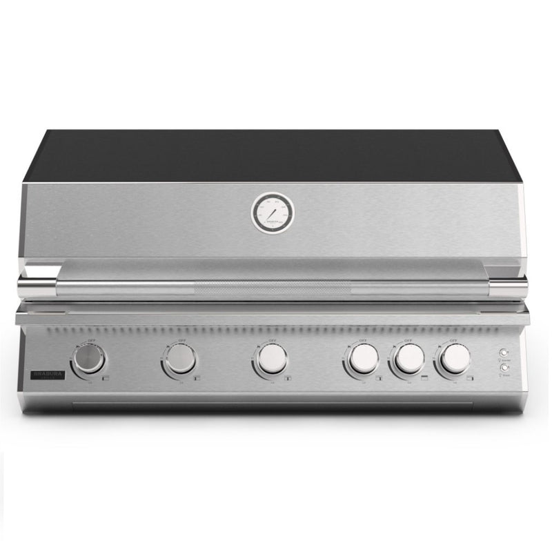 Brabura Fusion 500 Stainless Steel Built-In Gas BBQ With Cart