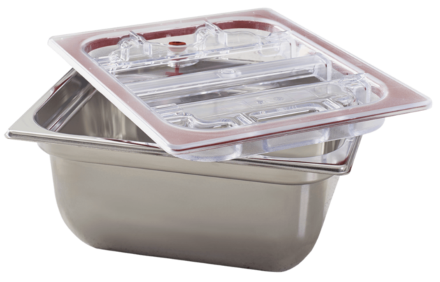 Vacuum Container & Lid 1/2GN External Aeration