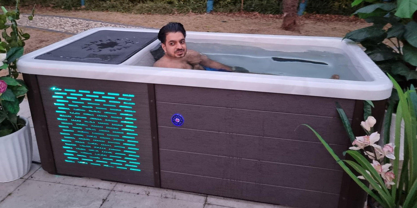 Chill Therapy Tub - Simply fill, plug in, and experience relaxation at its finest