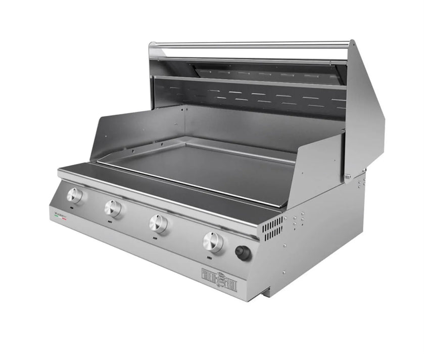 Pianeta Grill - Fry Top 750 4-burner gas barbecue with Teppanyaki Plate