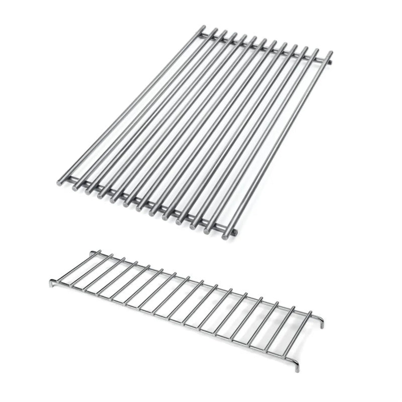 Barbecue Grill - Fry Top 750 5-burner Hybrid with Rotisserie & Round Griddles