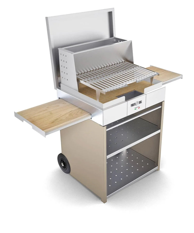 Barbecue Grill - Wood or Charcoal Cube