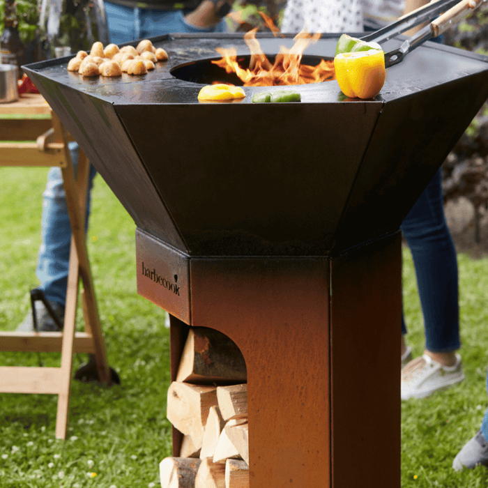 Barbecook Nestor Original corten steel wood barbecue