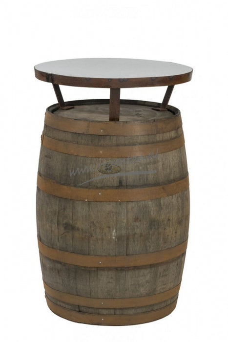 Standing Oak Bar Table Whisky - 190 Liters Brushed