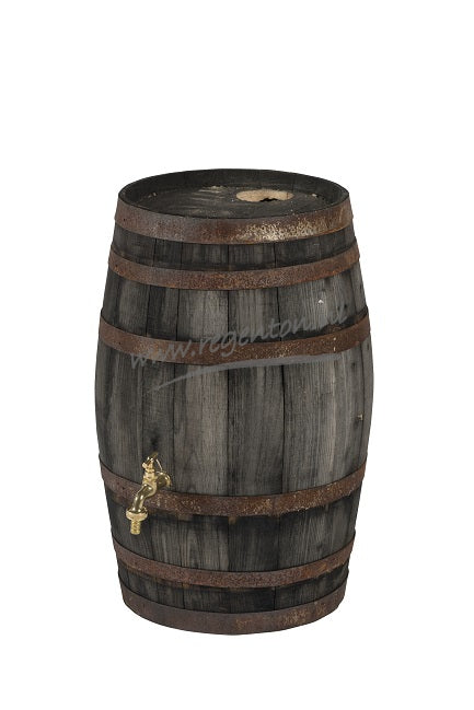 Chestnut Barrel 50 Liters - Old with Filler in Lid and Brass Tap