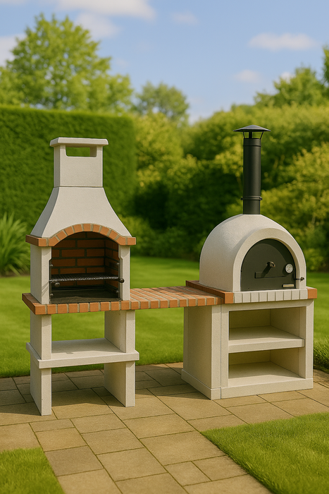 Springfield Outdoor Kitchen Pizza Oven & BBQ Grill