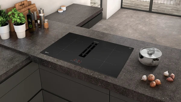 NEFF N50 Induction Hob with Extraction - 80cm (T48CB1AX2)