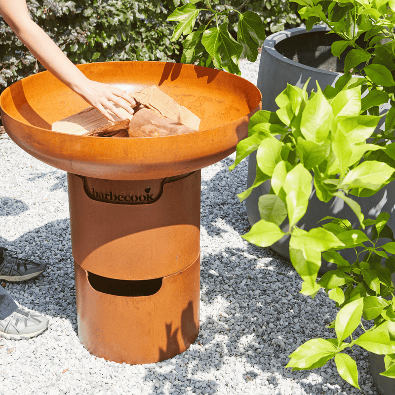 Barbecook base for Jack 60/75 in cortensteel